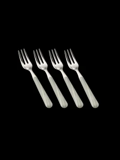 Søstrene Grene Schweiz Kuchengabel-Set Texture Legno Milky Green