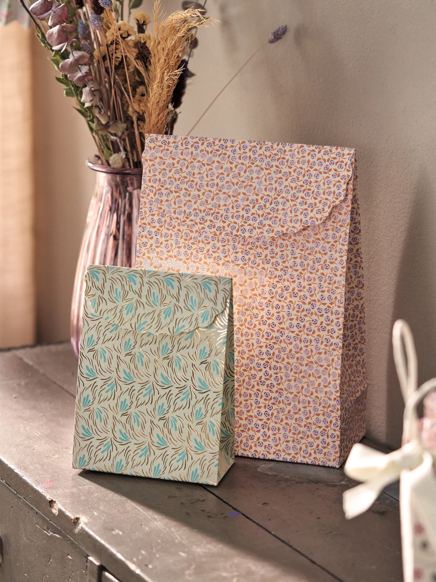 Sale Søstrene Grene Schweiz Kuvert-Geschenktüte Dusty Green