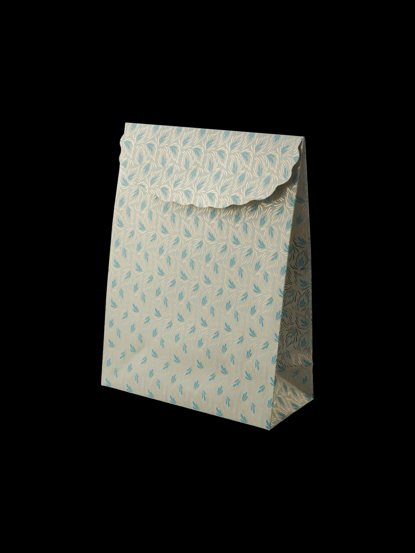 New Søstrene Grene Schweiz Kuvert-Geschenktüte Dusty Green