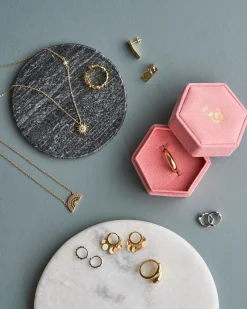 Søstrene Grene Schweiz Leaf Hoops Gold