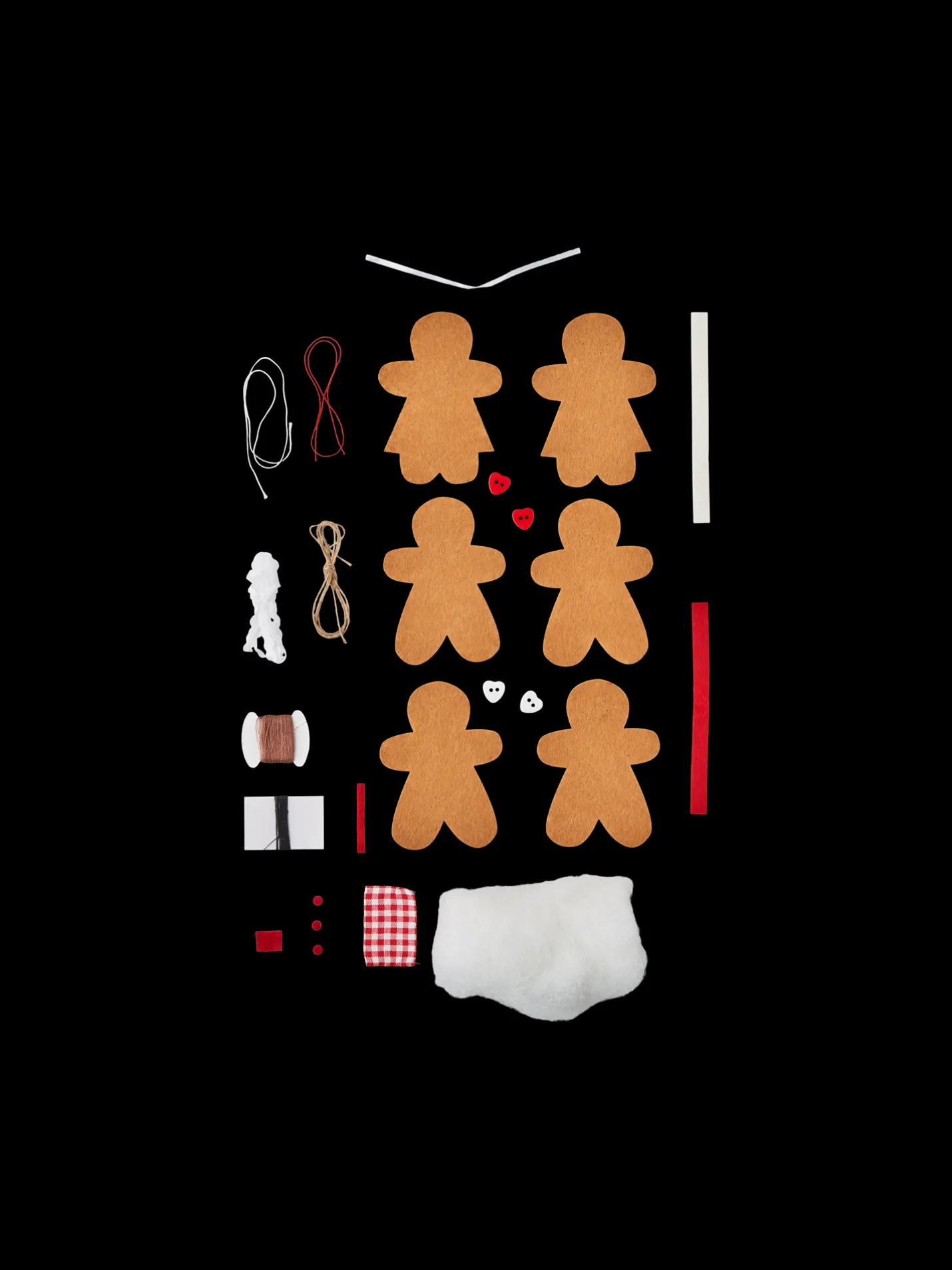 Online Søstrene Grene Schweiz Lebkuchenpuppen DIY-Set Brown