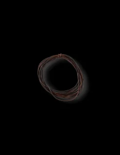 Hot Søstrene Grene Schweiz Lederschnur Dark Brown
