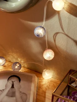 Clearance Søstrene Grene Schweiz LED-Lichterkette Ice Blue