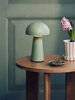 Best Søstrene Grene Schweiz LED-Tischlampe Dusty Green