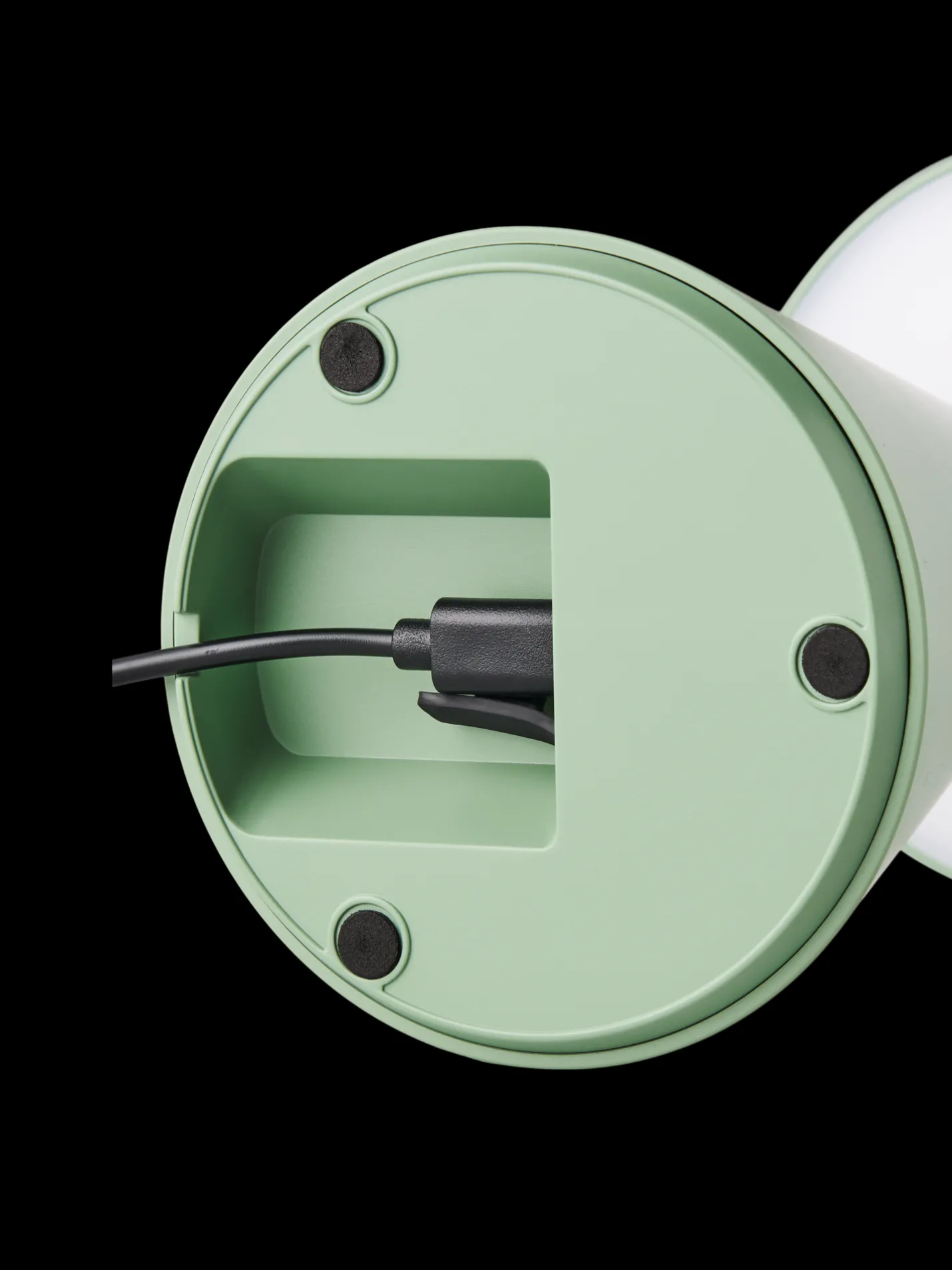 Søstrene Grene Schweiz LED-Tischlampe Moss Green