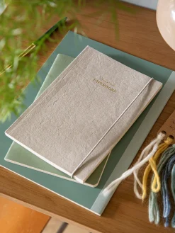 Outlet Søstrene Grene Schweiz Liniertes Notizheft 14 X 20 Warm Grey