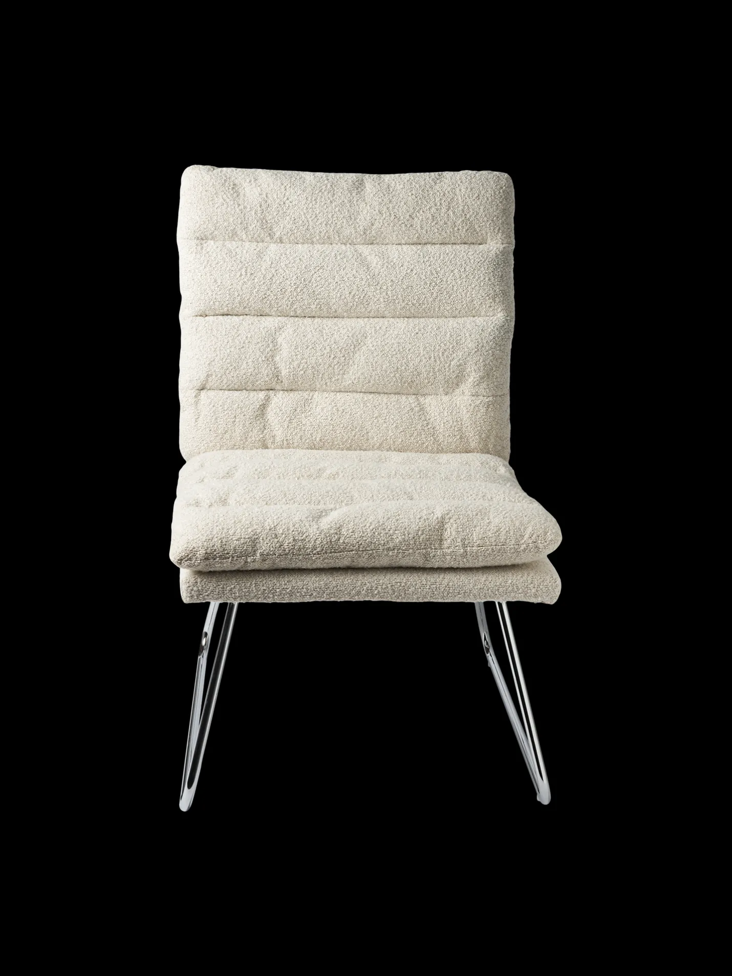 Hot Søstrene Grene Schweiz Loungesessel Mit Bouclé-Stoff Off White