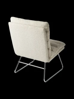 Hot Søstrene Grene Schweiz Loungesessel Mit Bouclé-Stoff Off White