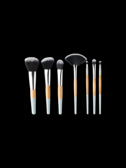 Outlet Søstrene Grene Schweiz Make-Up-Pinsel-Set Ice Blue
