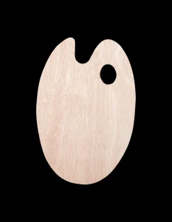 Sale Søstrene Grene Schweiz Malpalette Aus Holz Nature