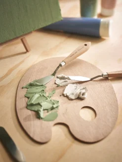 Sale Søstrene Grene Schweiz Malpalette Aus Holz Nature