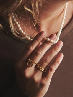 Clearance Søstrene Grene Schweiz Mathilda Ring Gold