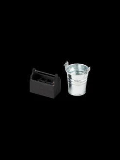 Sale Søstrene Grene Schweiz Miniatur-Molkerei-Set Black