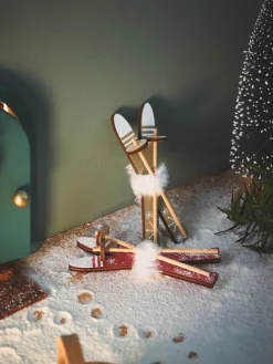 Hot Søstrene Grene Schweiz Miniatur-Ski-Set