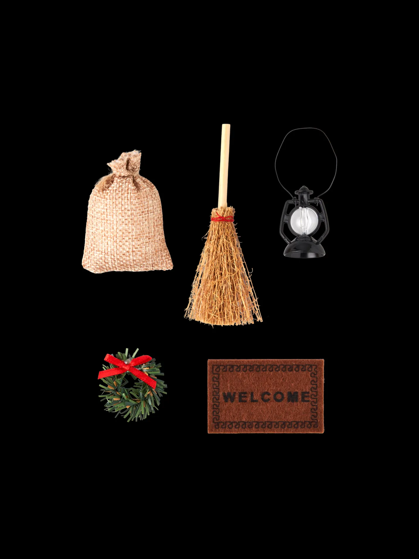 Søstrene Grene Schweiz Miniatur-Weihnachtsset Multi