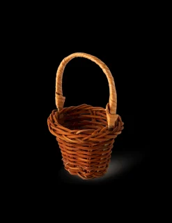 Clearance Søstrene Grene Schweiz Mini-Korb Nature