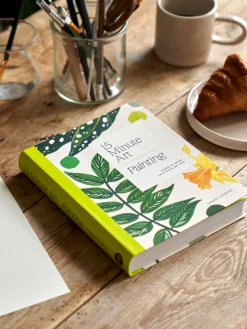 Clearance Søstrene Grene Schweiz 15-Minute Art Painting Forest Green
