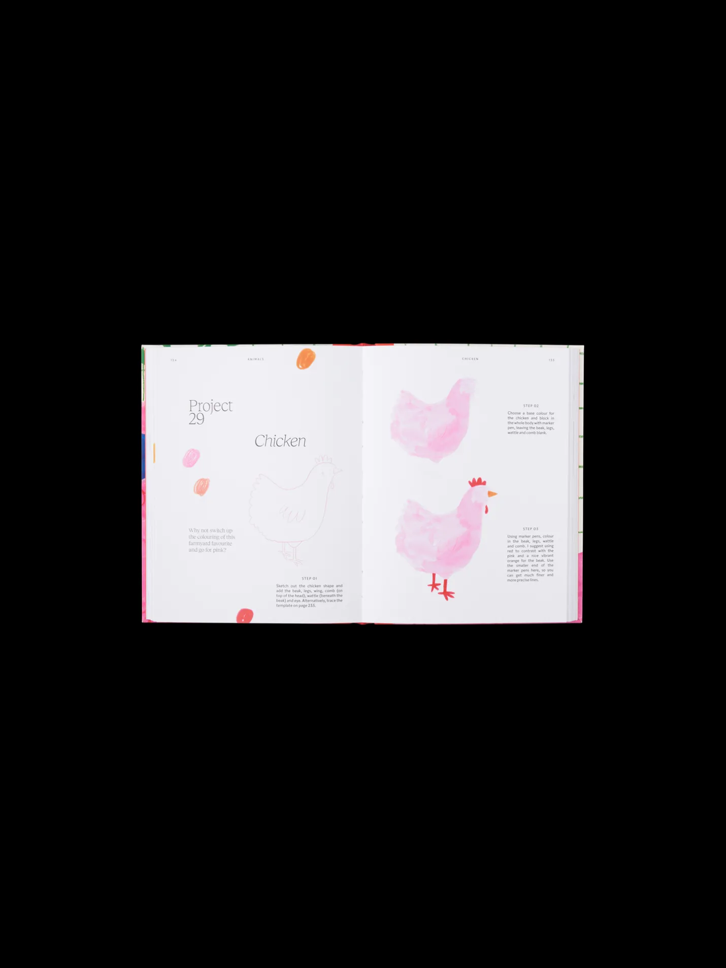 Clearance Søstrene Grene Schweiz 15-Minute Art Painting Brick Red
