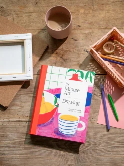 Clearance Søstrene Grene Schweiz 15-Minute Art Painting Brick Red