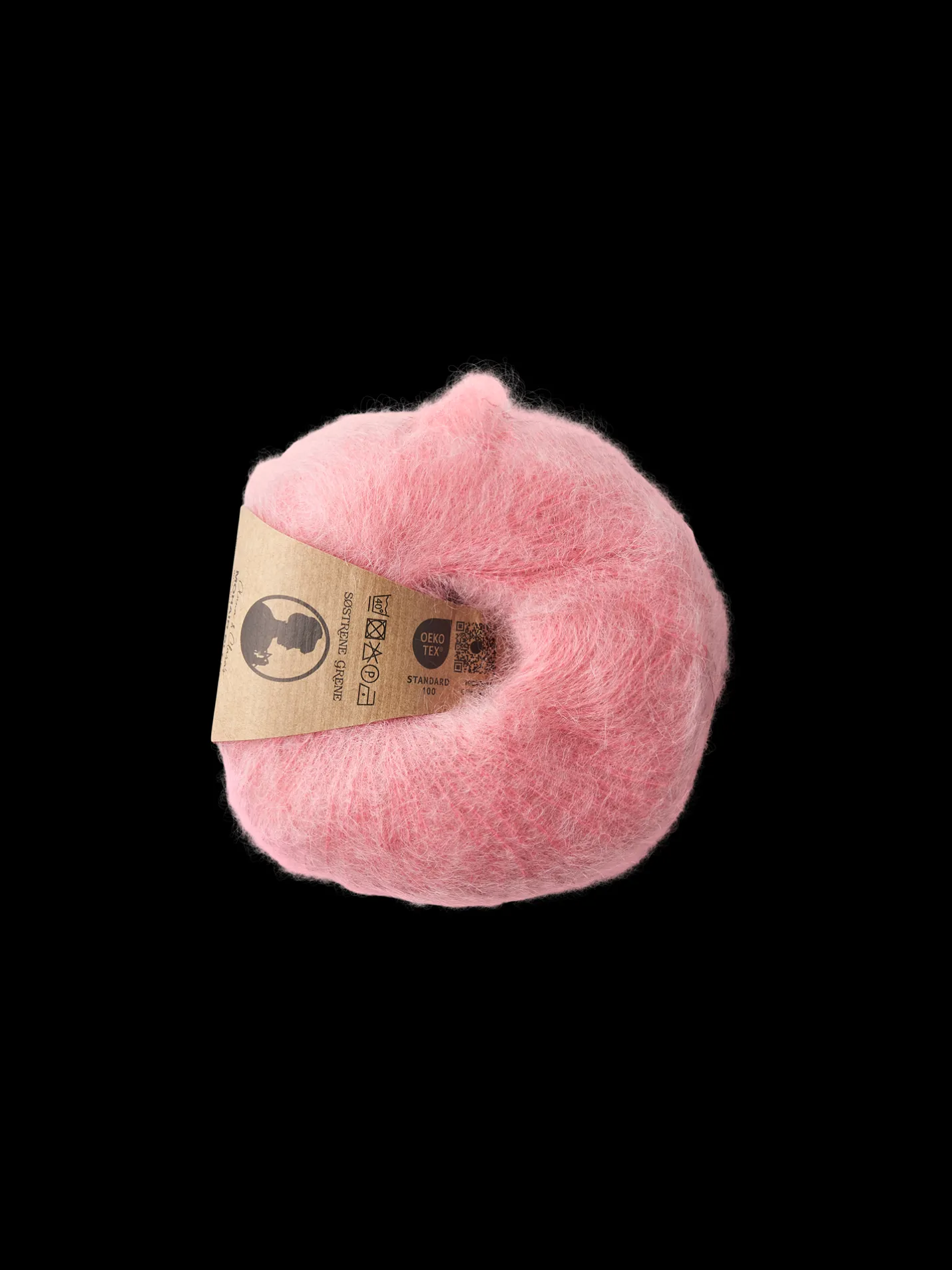 Clearance Søstrene Grene Schweiz Mohair-Nylon-Garn Cherry Red