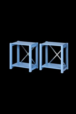 Discount Søstrene Grene Schweiz Nachttisch 2er-Pack Smokey Blue