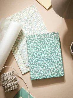 Søstrene Grene Schweiz Notizbuch 22 X 16,5 Moss Green