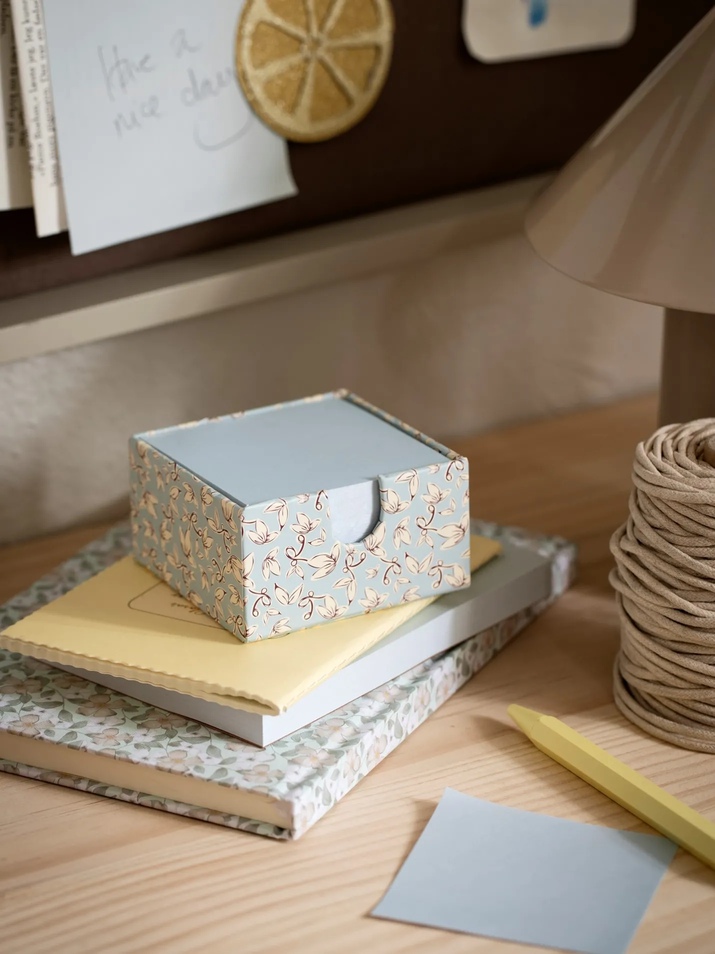 Clearance Søstrene Grene Schweiz Notizen In Box Smokey Blue