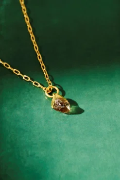 Discount Søstrene Grene Schweiz November Geburtsstein-Anhänger Gold