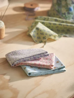 Online Søstrene Grene Schweiz Patchwork-Stoff Off White