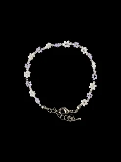 Clearance Søstrene Grene Schweiz Perlenarmband Milky Blue