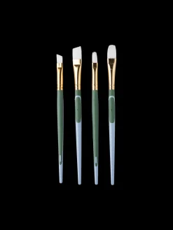 Clearance Søstrene Grene Schweiz Pinsel-Set Misty Blue