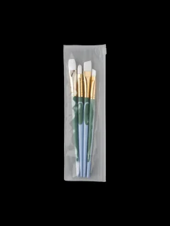 Clearance Søstrene Grene Schweiz Pinsel-Set Misty Blue