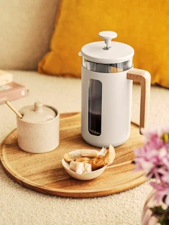 Outlet Søstrene Grene Schweiz Pisa French Press 1 L Off White