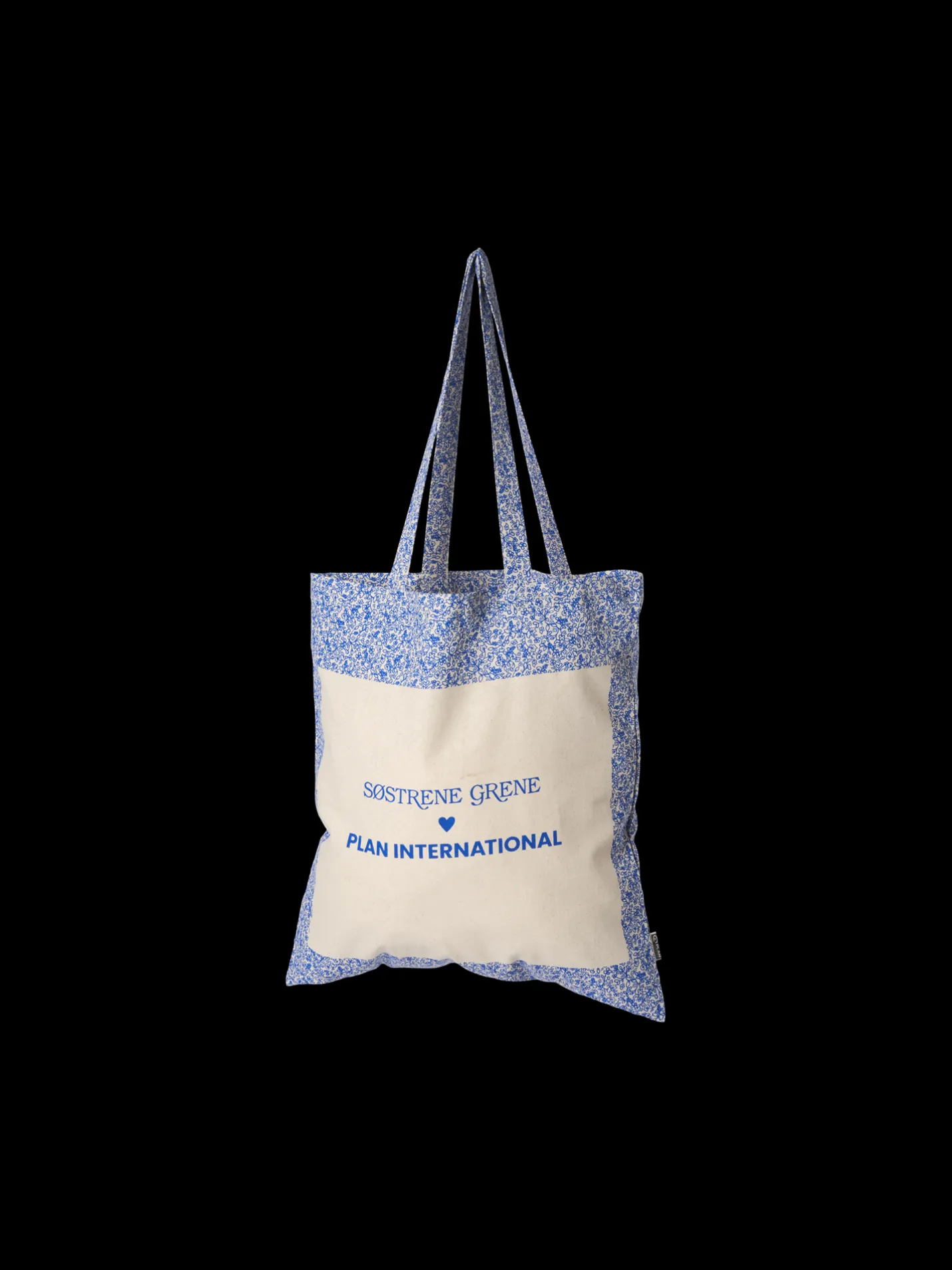 Hot Søstrene Grene Schweiz Plan International Tragetasche Electric Blue
