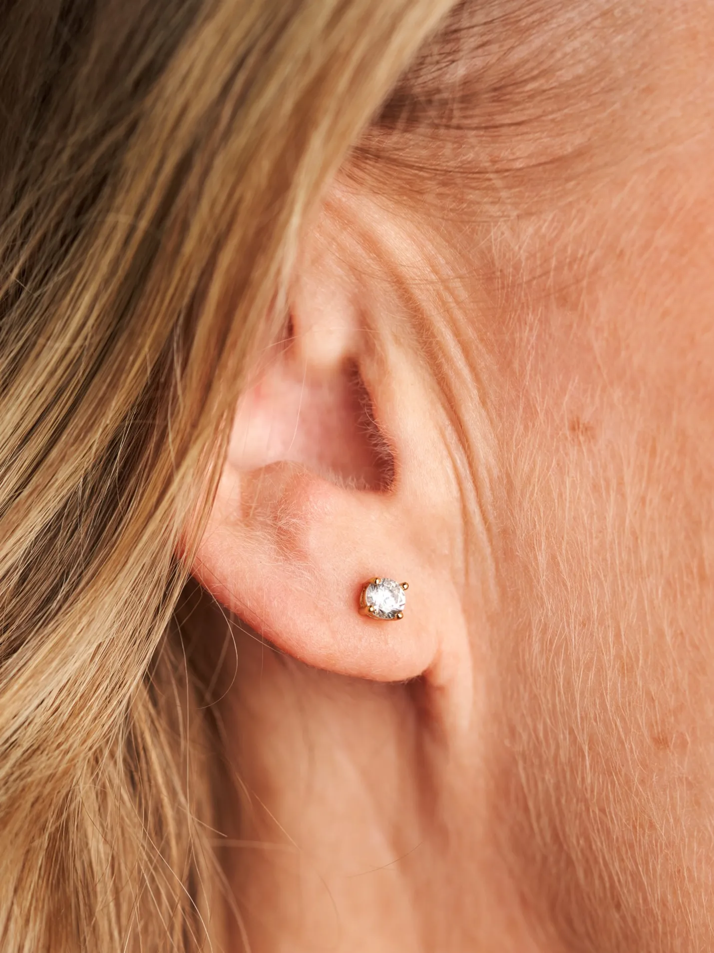 Clearance Søstrene Grene Schweiz Pop Ohrstecker Gold