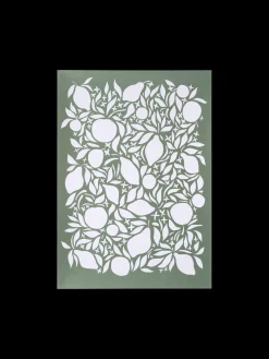 Clearance Søstrene Grene Schweiz Poster A3 Moss Green