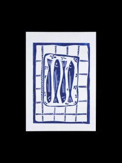 Online Søstrene Grene Schweiz Poster A3 Electric Blue