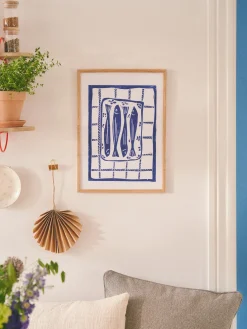 Online Søstrene Grene Schweiz Poster A3 Electric Blue