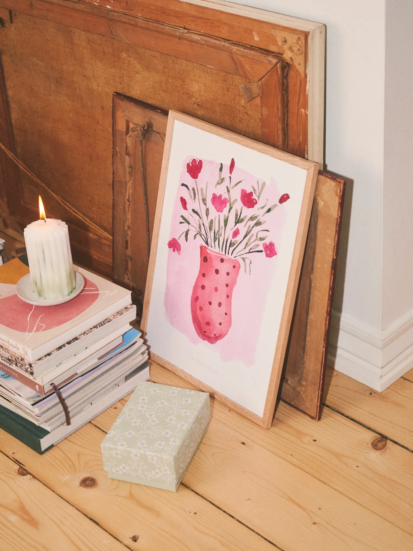 Søstrene Grene Schweiz Poster A3 Rose