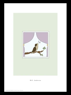 Discount Søstrene Grene Schweiz Poster Die Nachtigall A3 Multi