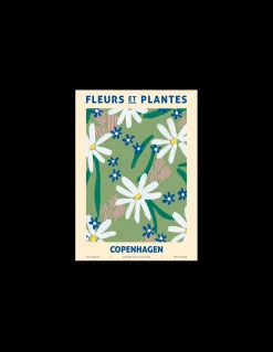 Discount Søstrene Grene Schweiz Poster Fleurs Et Plantes - Copenhagen A4 Sage Green