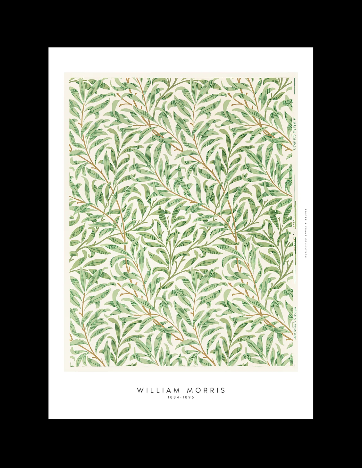 Sale Søstrene Grene Schweiz Poster Green Leaves 50 X 70 Pine Green