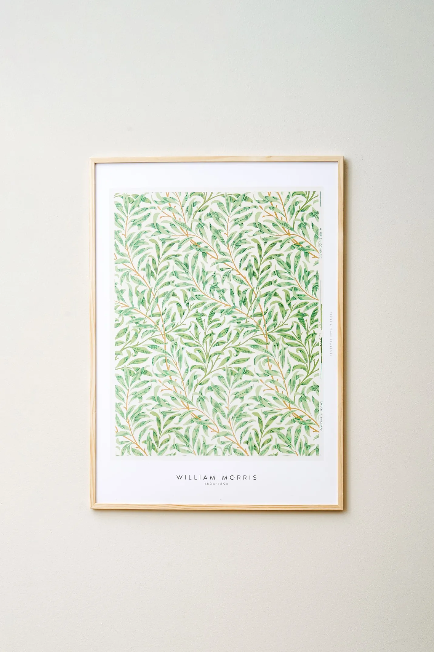 Sale Søstrene Grene Schweiz Poster Green Leaves 50 X 70 Pine Green