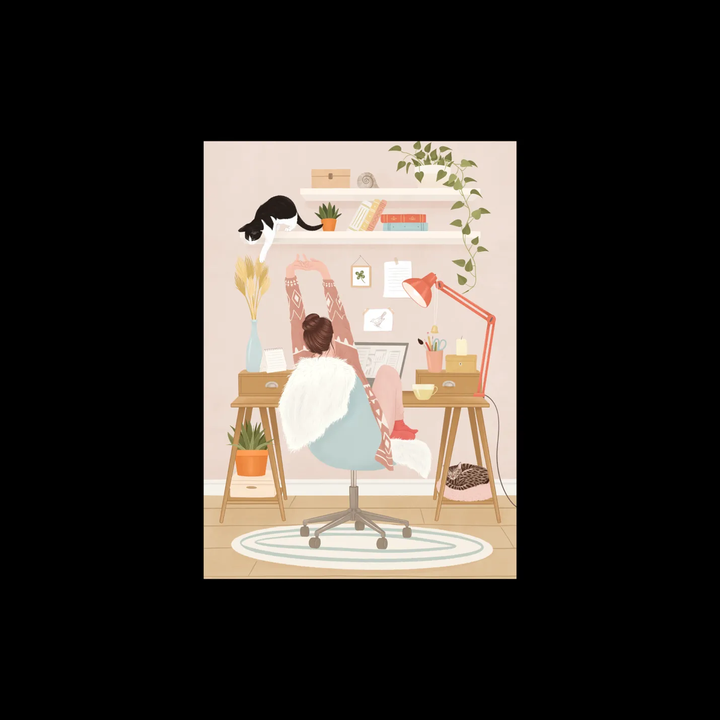 Hot Søstrene Grene Schweiz Poster Home Office A3 Nude