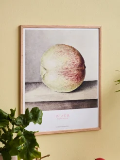Clearance Søstrene Grene Schweiz Poster Pfirsich 40 X 50 Multi