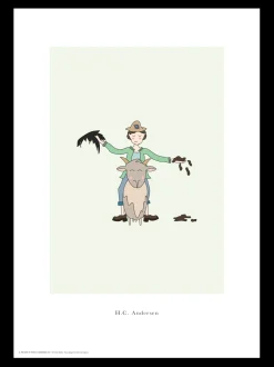 New Søstrene Grene Schweiz Poster Tölpel-Hans A3 Multi