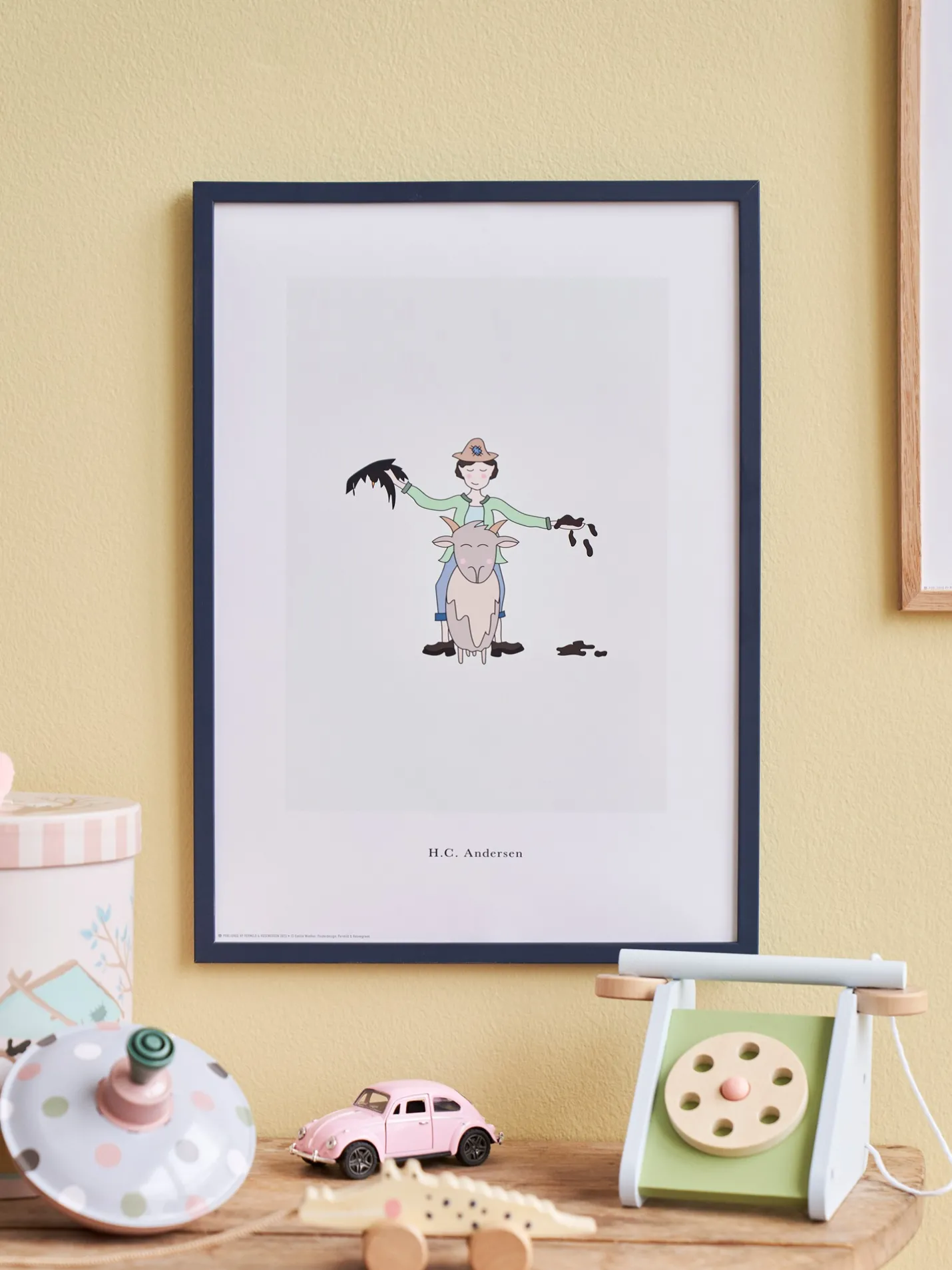 New Søstrene Grene Schweiz Poster Tölpel-Hans A3 Multi