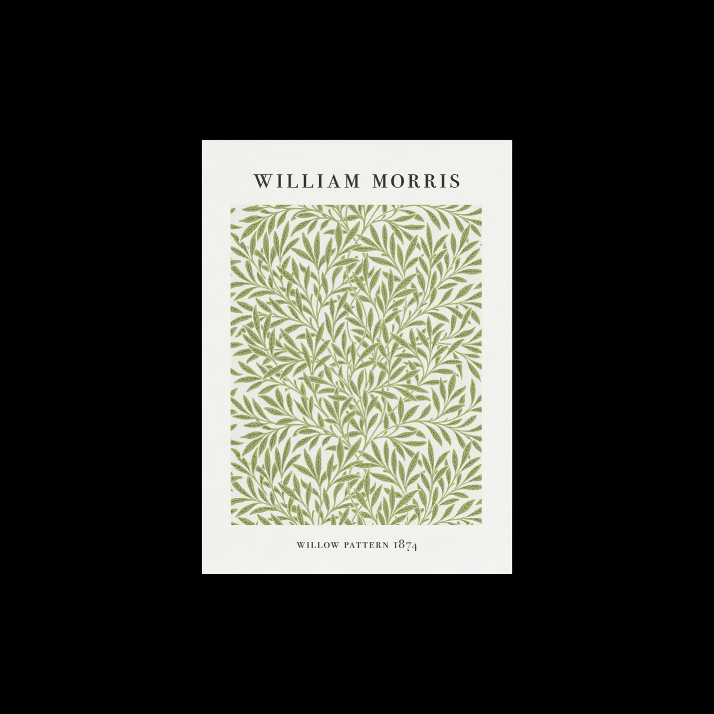 Discount Søstrene Grene Schweiz Poster Willow Pattern 50 X 70 Spring Green