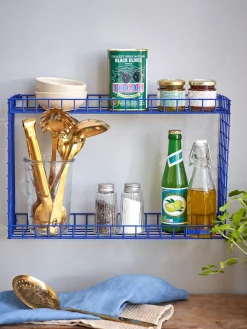 Outlet Søstrene Grene Schweiz RACK Wandregal Navy