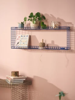 New Søstrene Grene Schweiz RACK Wandregal Navy